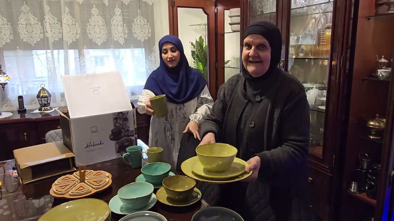 عزيمة لبيت حماي على ألذ ورق عنب باللحم و العصاعيص 🥩