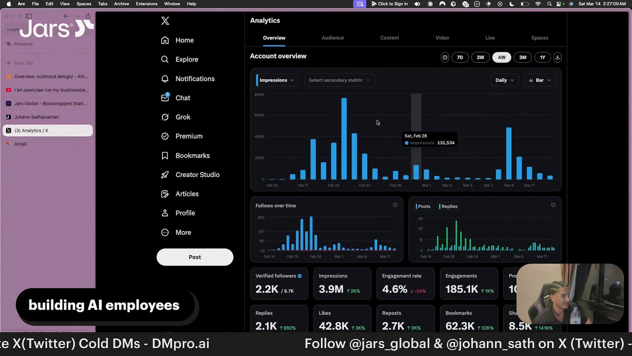 i let openclaw run my business(results)