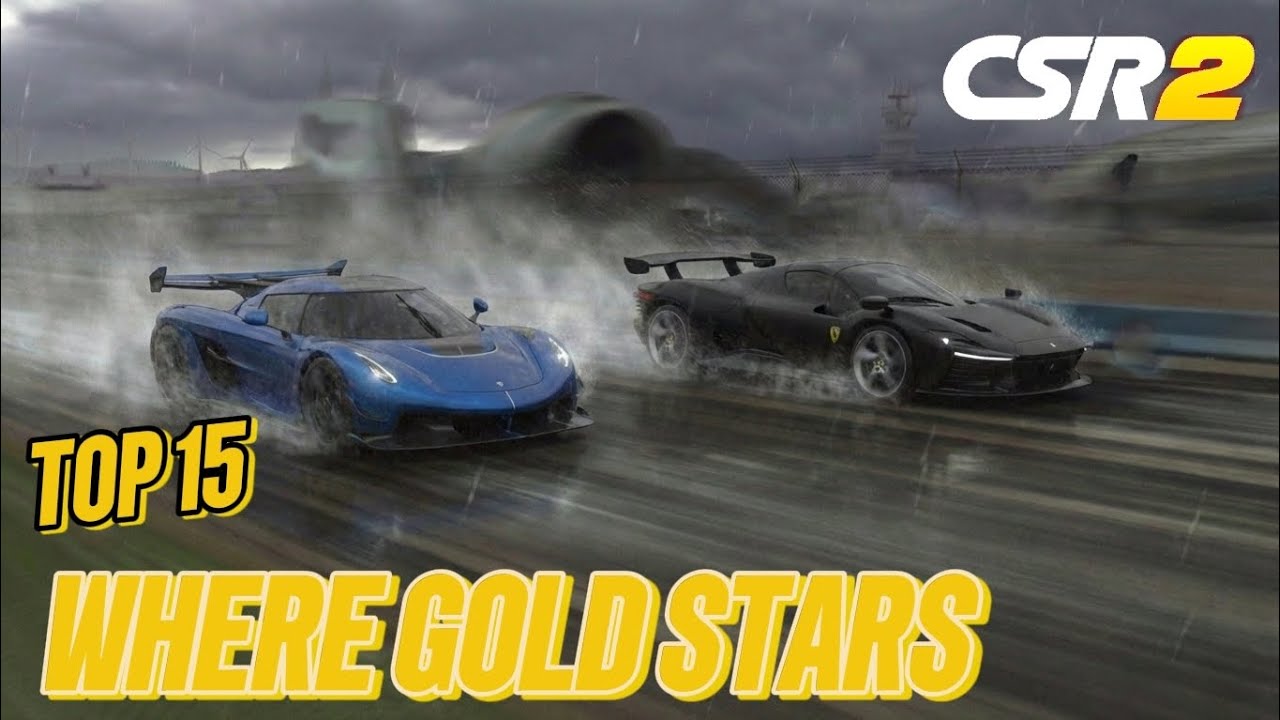 CSR2 | Топ-15 автомобилей, которые было бы неплохо выпустить в качестве «Золотой звезды»