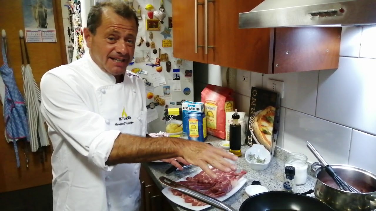 Costolette di Agnello al Vino Rosso / Pasticiera di Grano Turco (Costillas de Cordero al Vino Tinto)