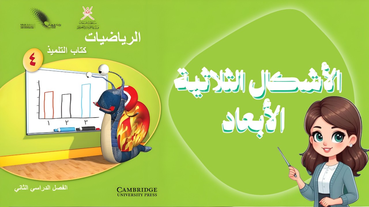 شرح درس الأشكال ثلاثية الأبعاد | رياضيات منهج عمان كامبريدج