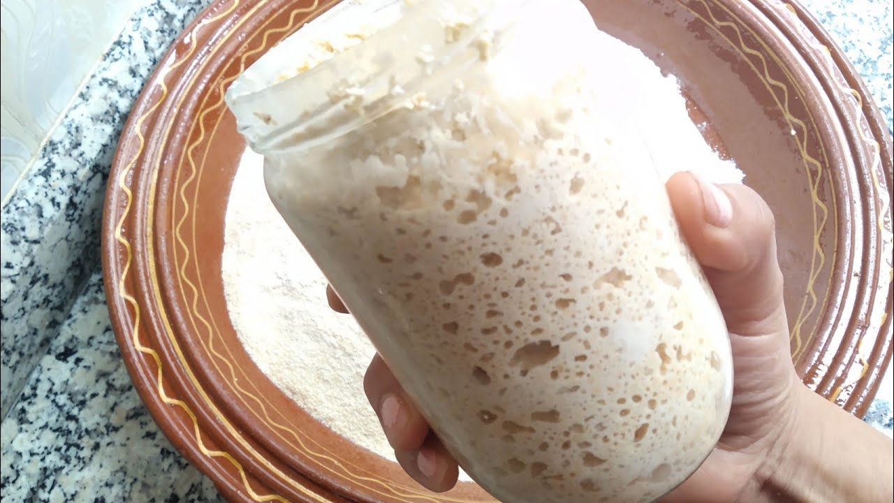 بفص من الثوم 👌حضري الخميرة البلدية في وقت وجيز مع اسرار الاحتفاظ بها.