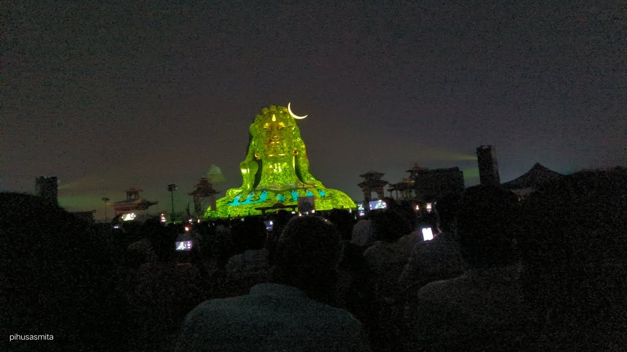 Adi Yogi Shiva Light Show | Experience the Power of Mahadev”