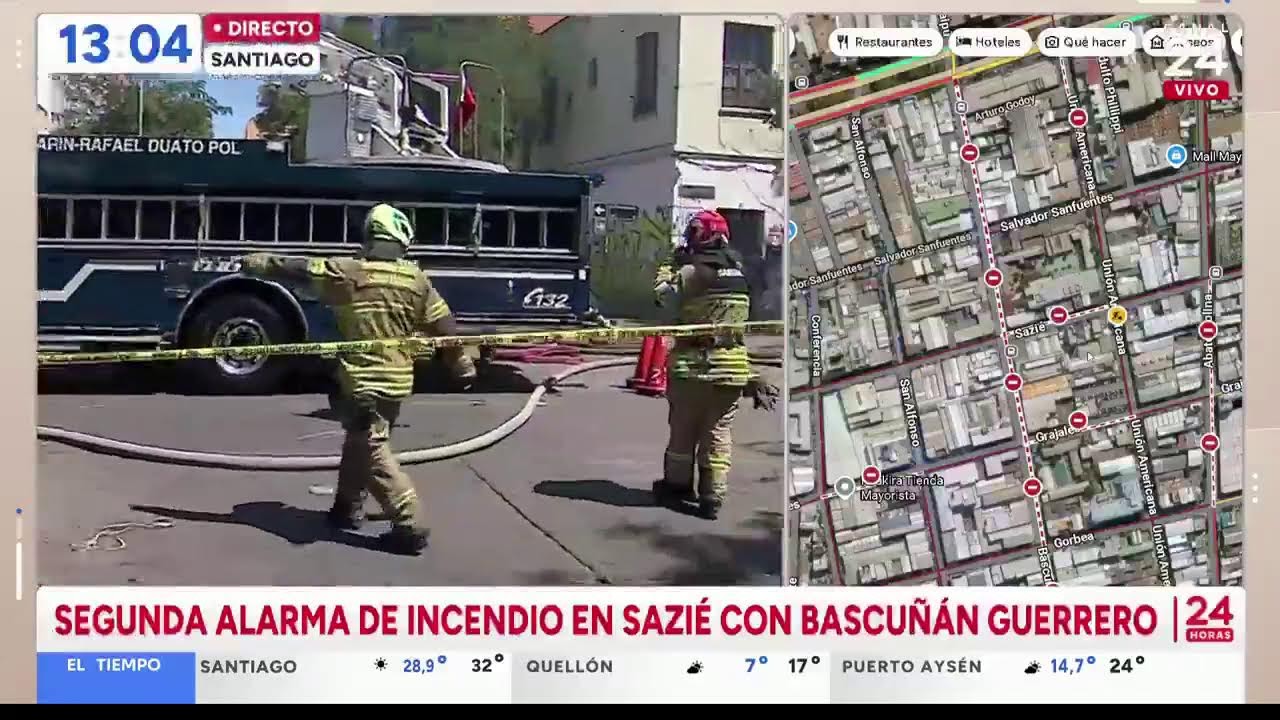 AHORA | BOMBEROS COMATEN INCENDIO EN EL BARRIO MAIGGS