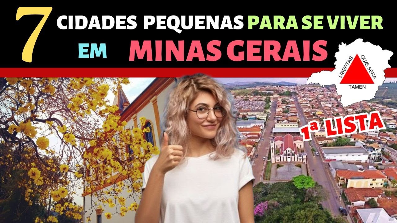 🔴 TOP 7 Cidades Pequenas para Morar em Minas Gerais (Lista 1)
