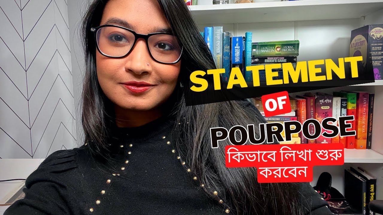 How to Write Statement of purpose?