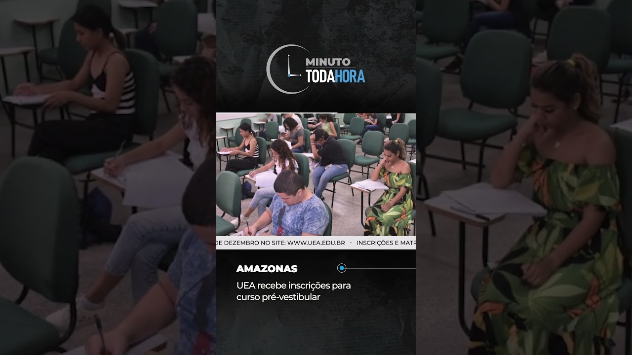 UEA recebe inscrições para curso pré-vestibular