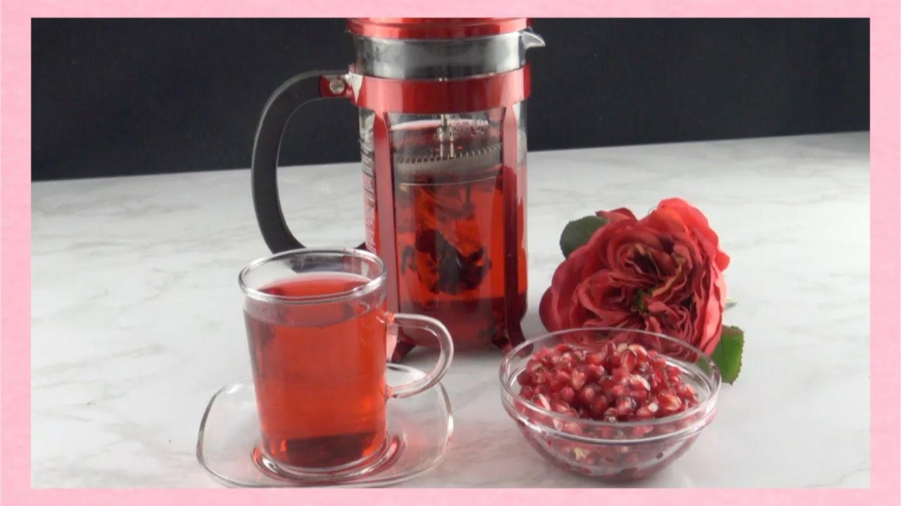 NAR CAYI TARIFI | POMEGRANATE TEA RECIPE | PAPATYA MUTFAGIM 🌸