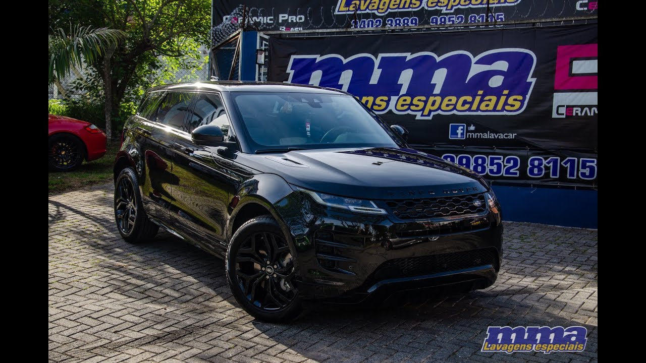 Range Rover New Evoque  P300 HSE - Full Detail + Proteção Ceramic Pro | MMA Lavagens Especiais