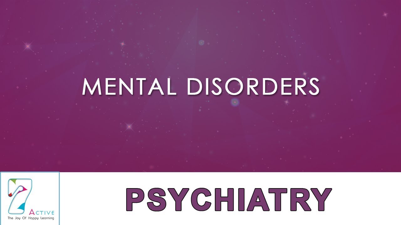 MENTAL DISORDERS