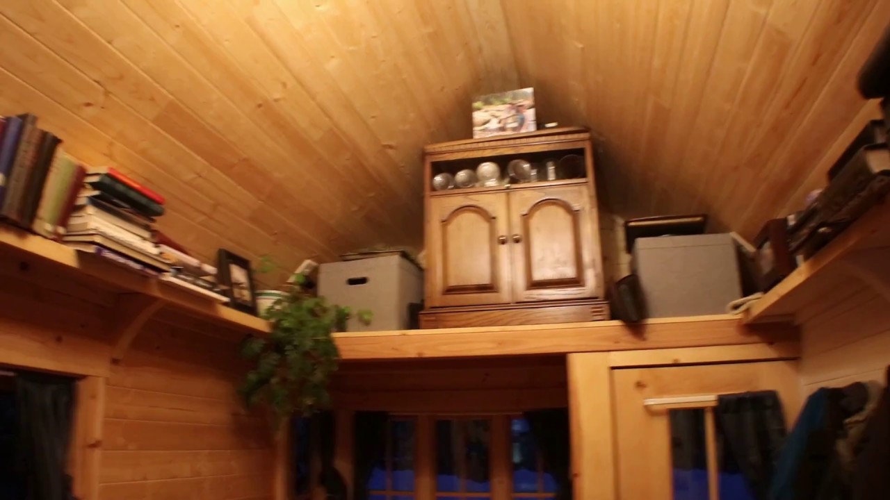 Life in a Tiny House called Fy Nyth - A Lived In Tiny House Tour - 1/29/17