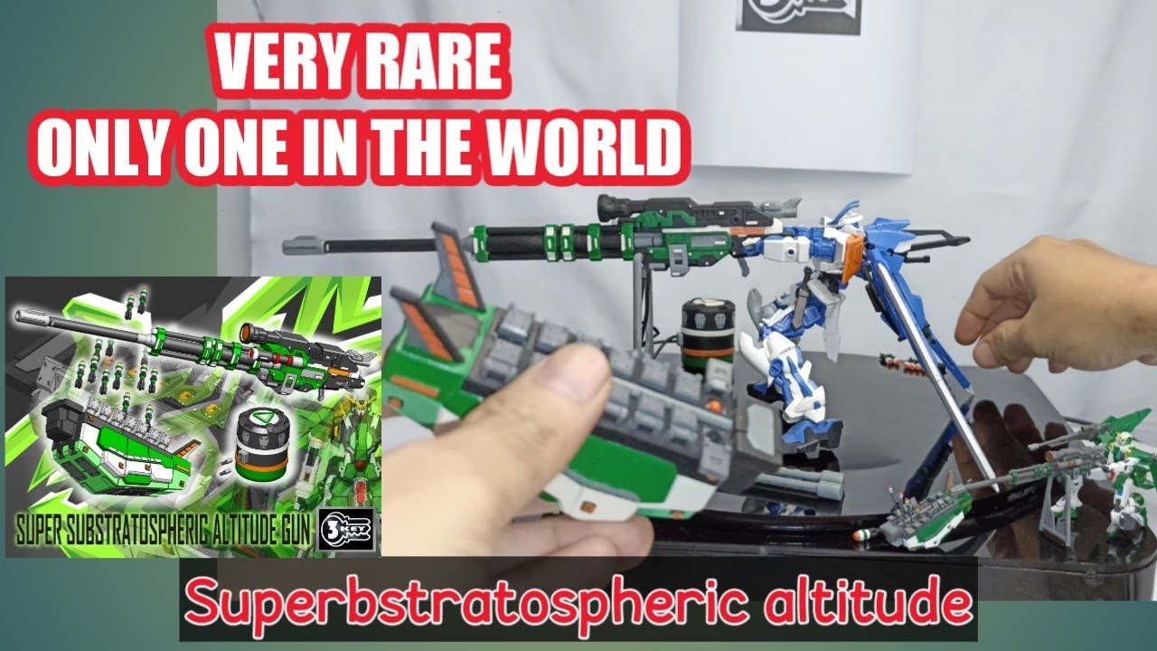 I Made Very Rare Custom Superbstratospheric Altitude 1:114 For Dynames Gundam