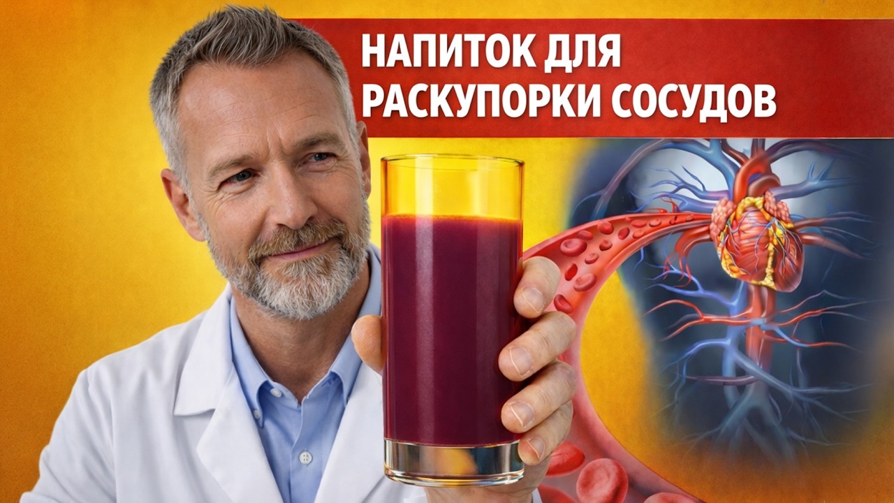 Один стакан в день — и артерии начинают очищаться