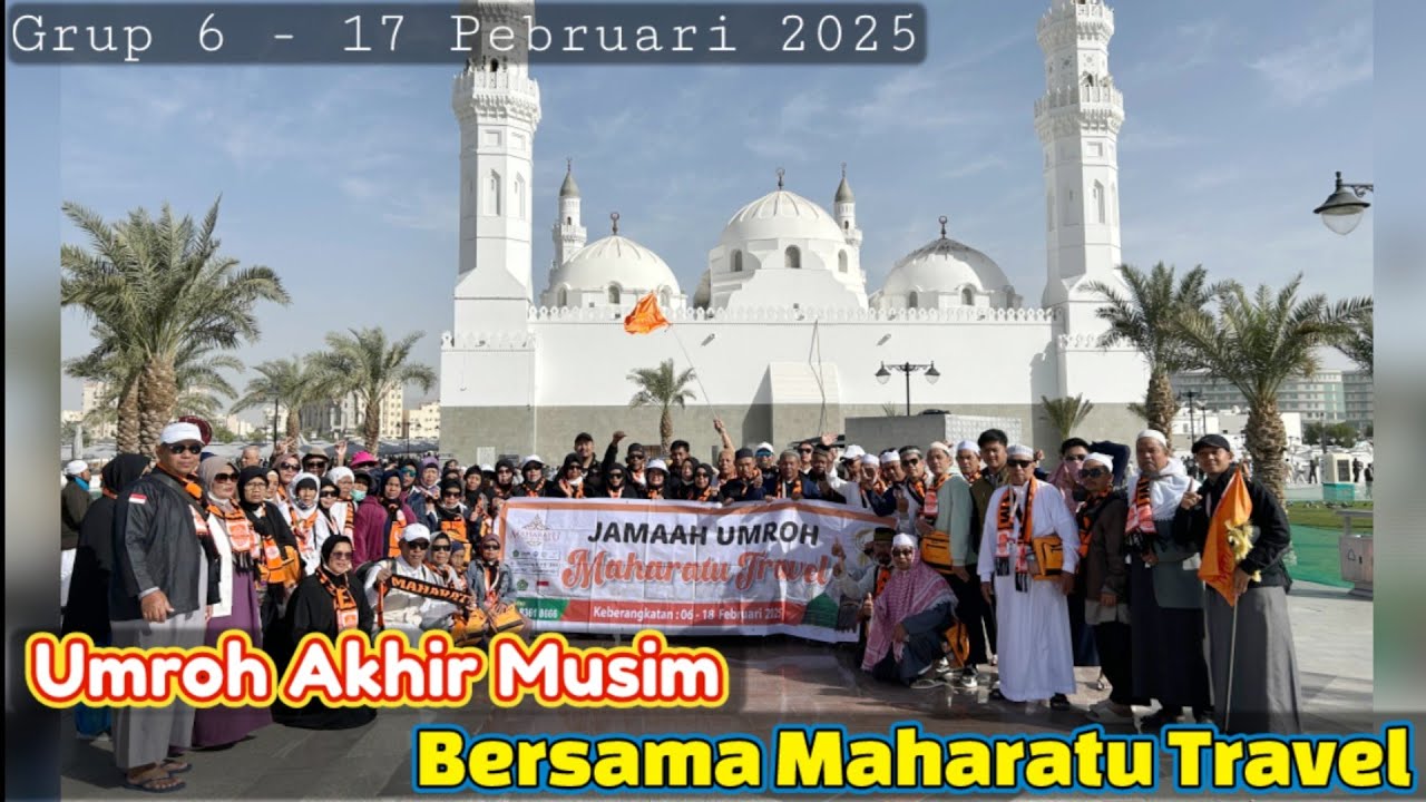 Umroh bersama Maharatu 6-17 Pebruari 2025 (Madinah)