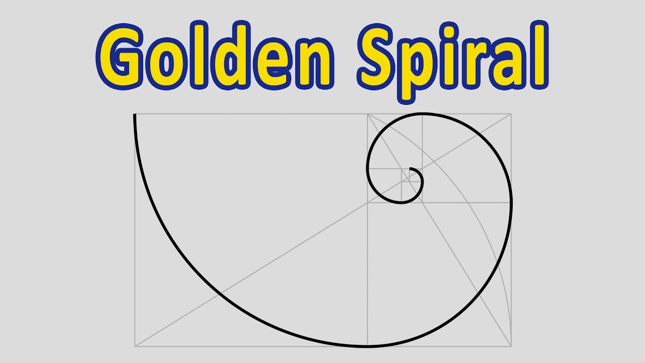 How to Draw the Golden Ratio Spiral