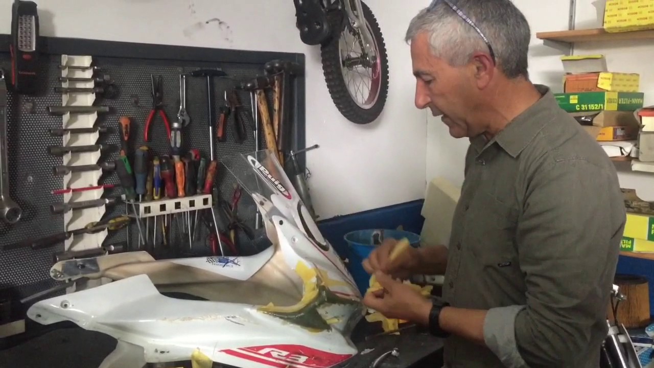 Como Reparar Carenados de Carreras.