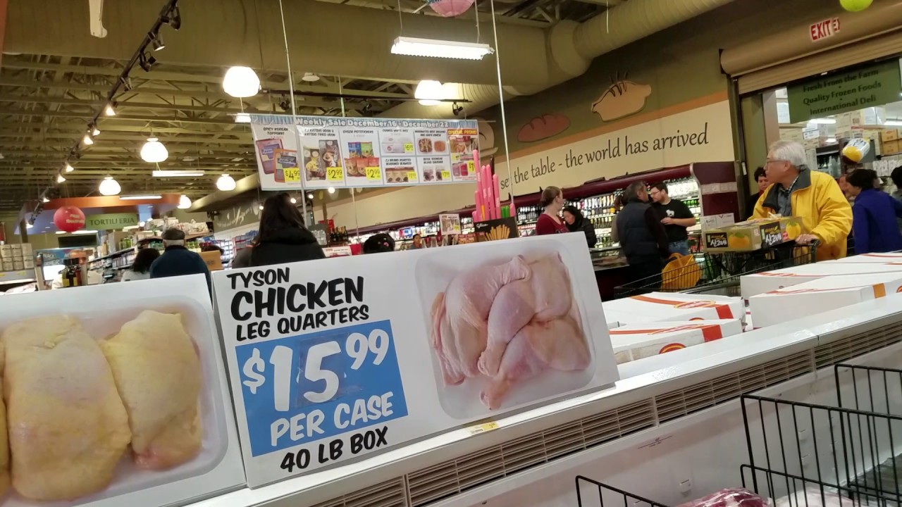 shopping at KP international market