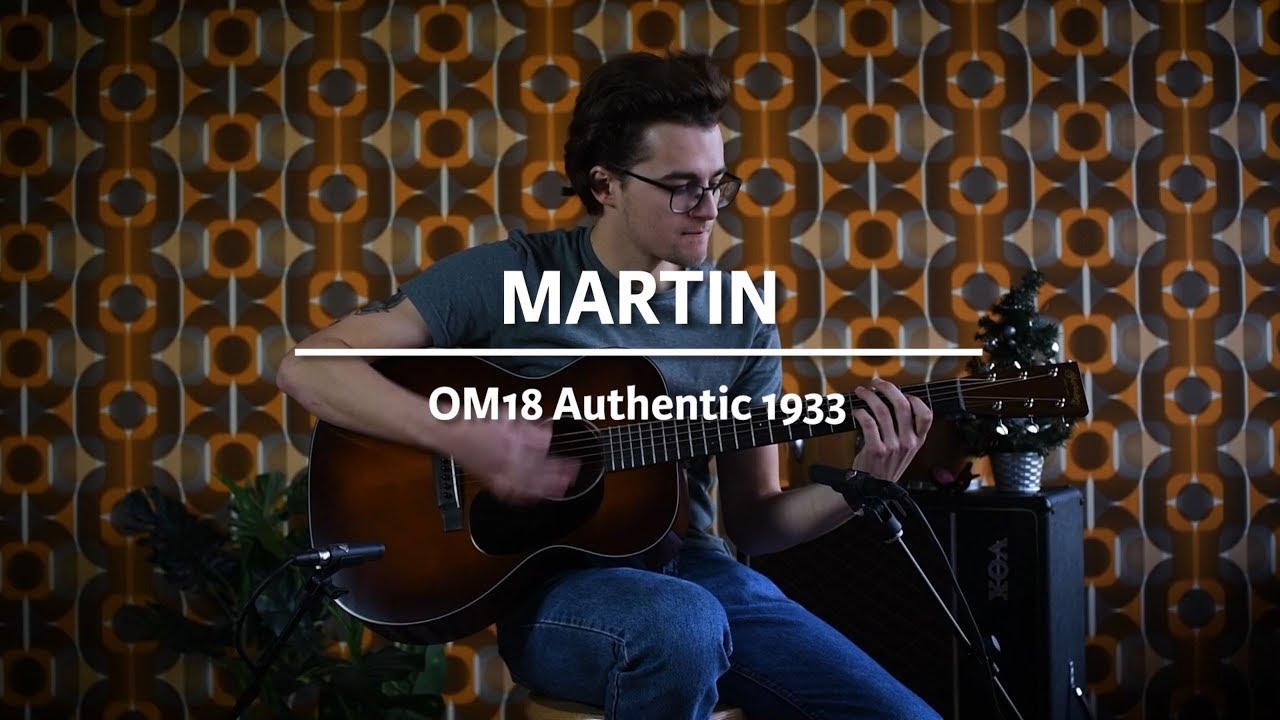 Martin OM18 Authentic 1933 VTS played by Maarten Dispa | Demo @ The Fellowship of Acoustics