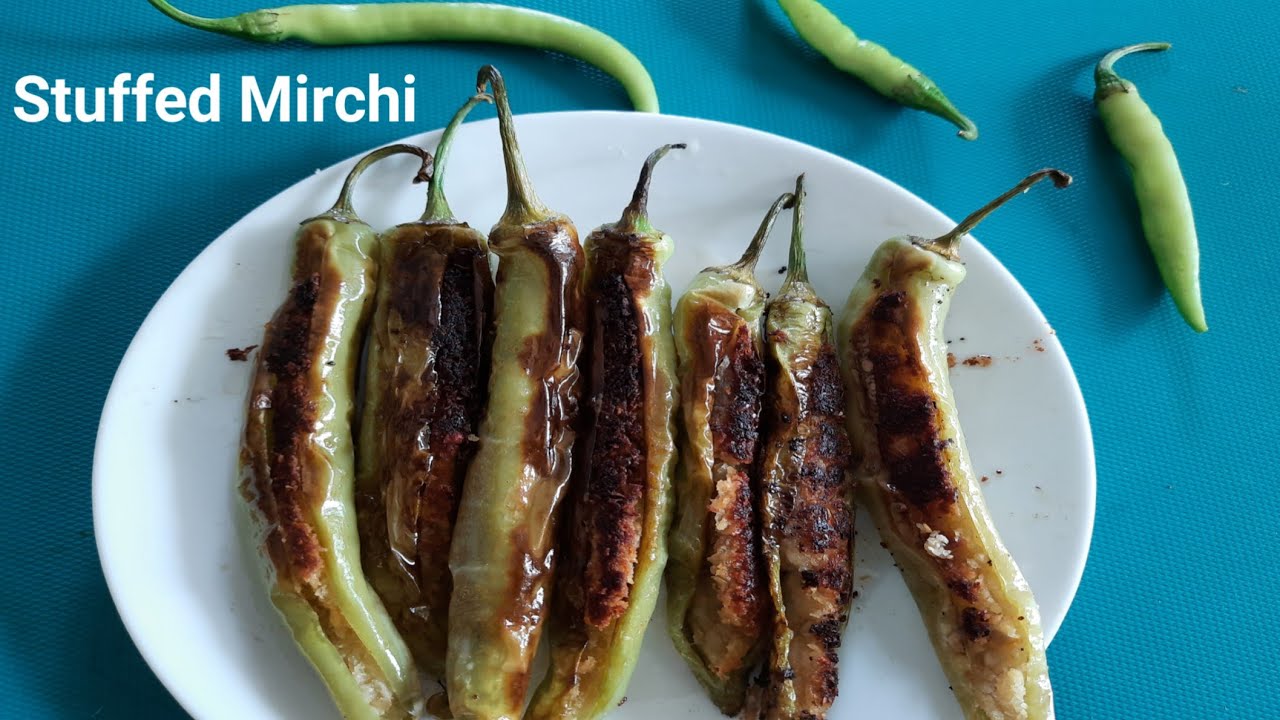Stuffed mirchi || Stuffed green Chillies Recipe || Chilli Side dishes || Masala Mirchi Recipe