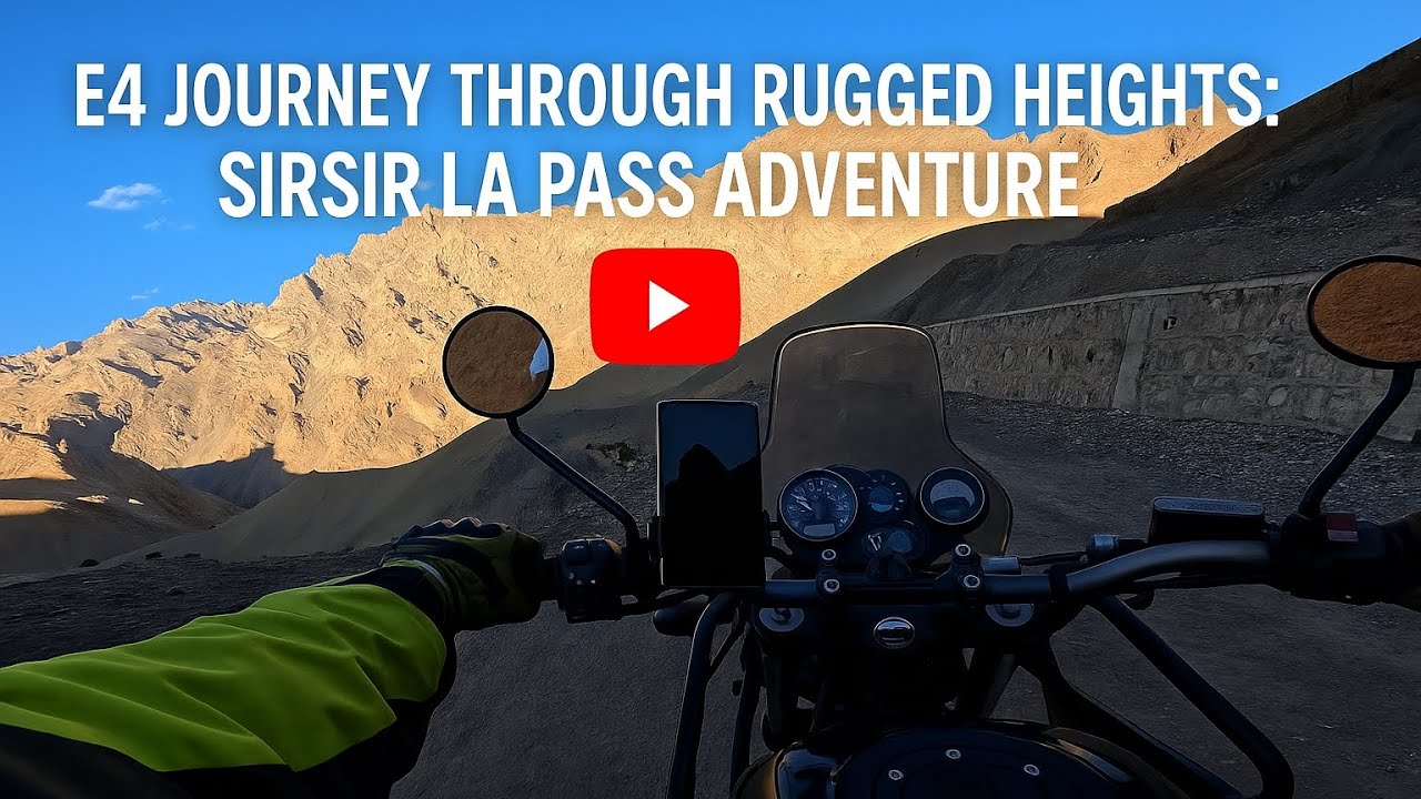 E4 | Solo | Journey Through Rugged Heights: Sirsir La Pass Adventure