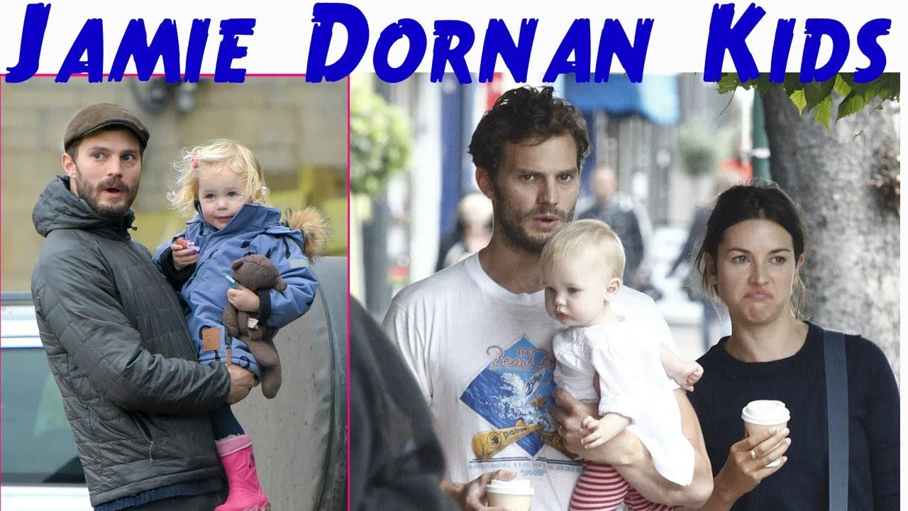 Jamie Dornan Kids - 2018 || Jamie Dornan with Family || Wife and Kids