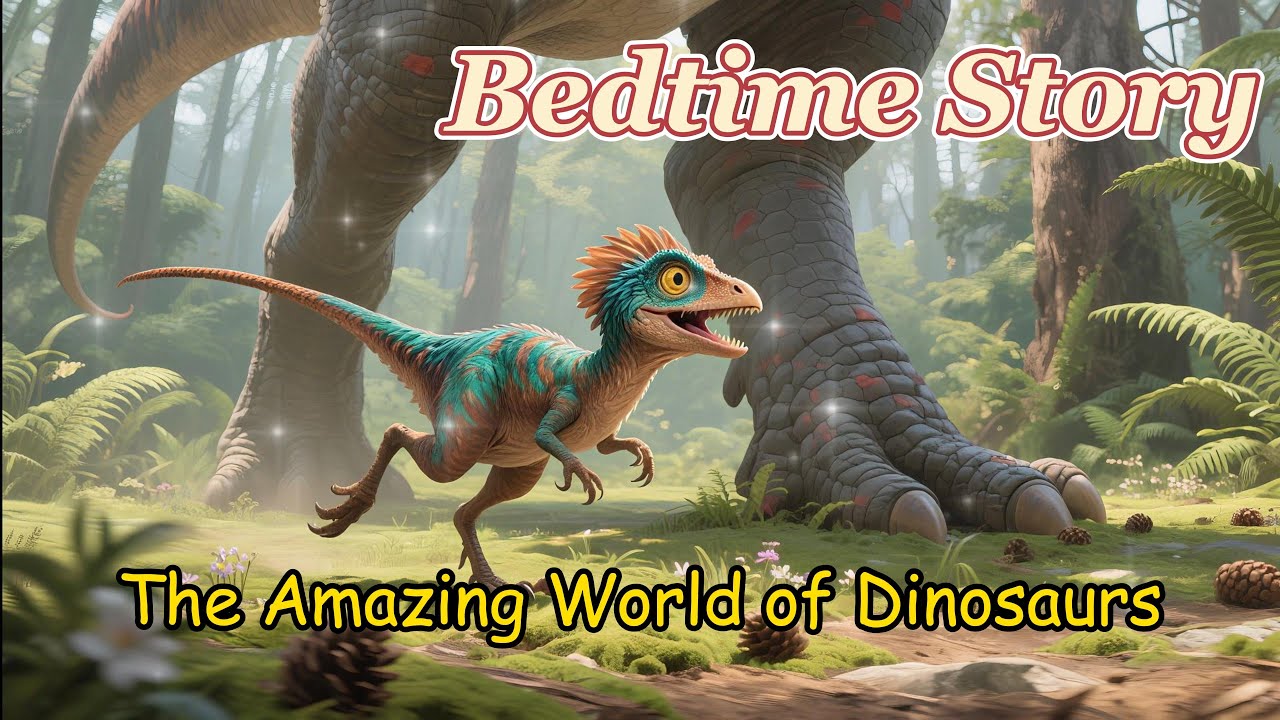 Say Goodnight to 20 dinosaurs 🦖 The IDEAL Soothing Dinosaur Bedtime Stories for Babies and Toddlers