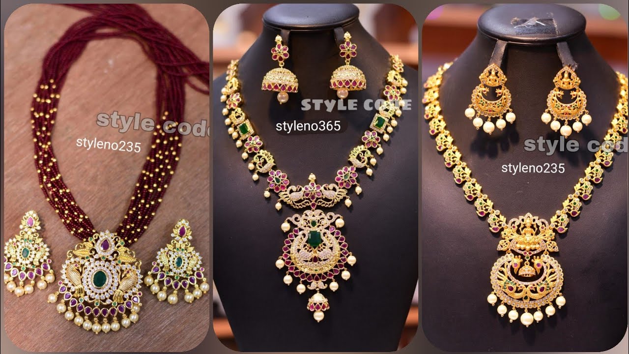 #Cz #Crystal #Harams #Cz #Long #Haram | Imitation Jewelry | Order to Watsup 9515189060
