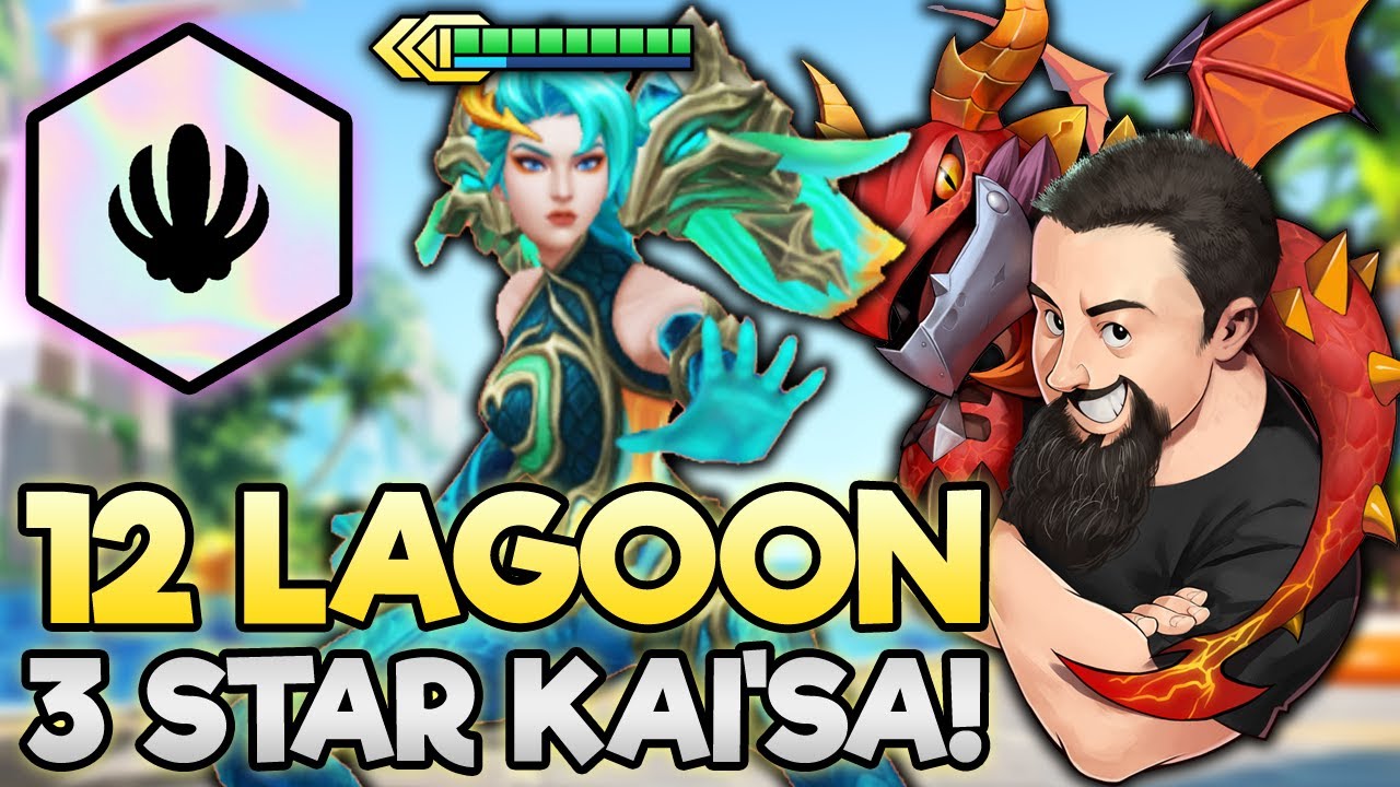 12 Lagoon - 3 Star Kai'Sa Carry!! | TFT Uncharted Realms | Teamfight Tactics