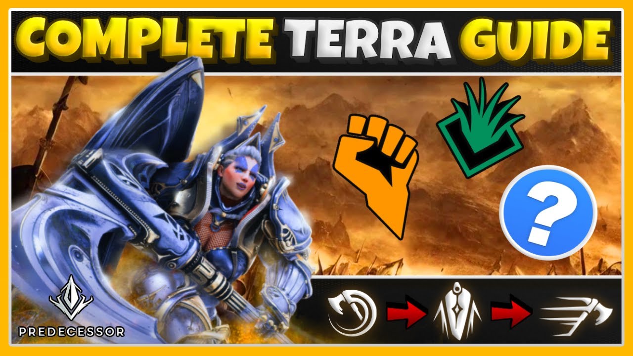 TERRA EXPLAINED! Builds, Ability Overview, Tips & MORE | Predecessor Beginner's Guide