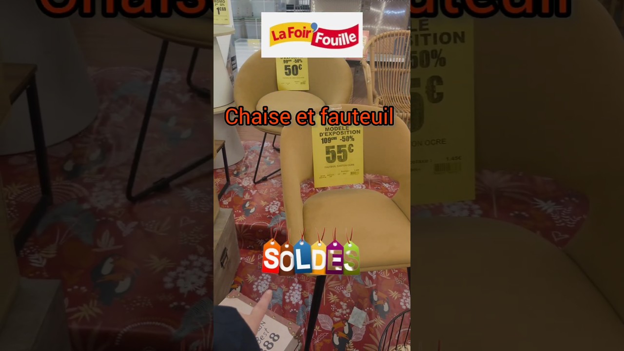 LA FOIR'FOUILLE: MEUBLES EN SOLDES‼️