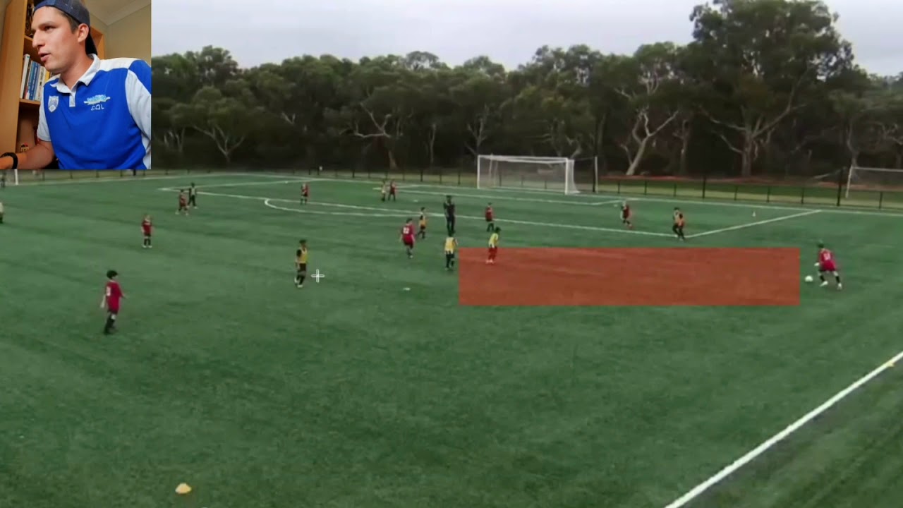 How to play Goal-kicks u8s to u12s