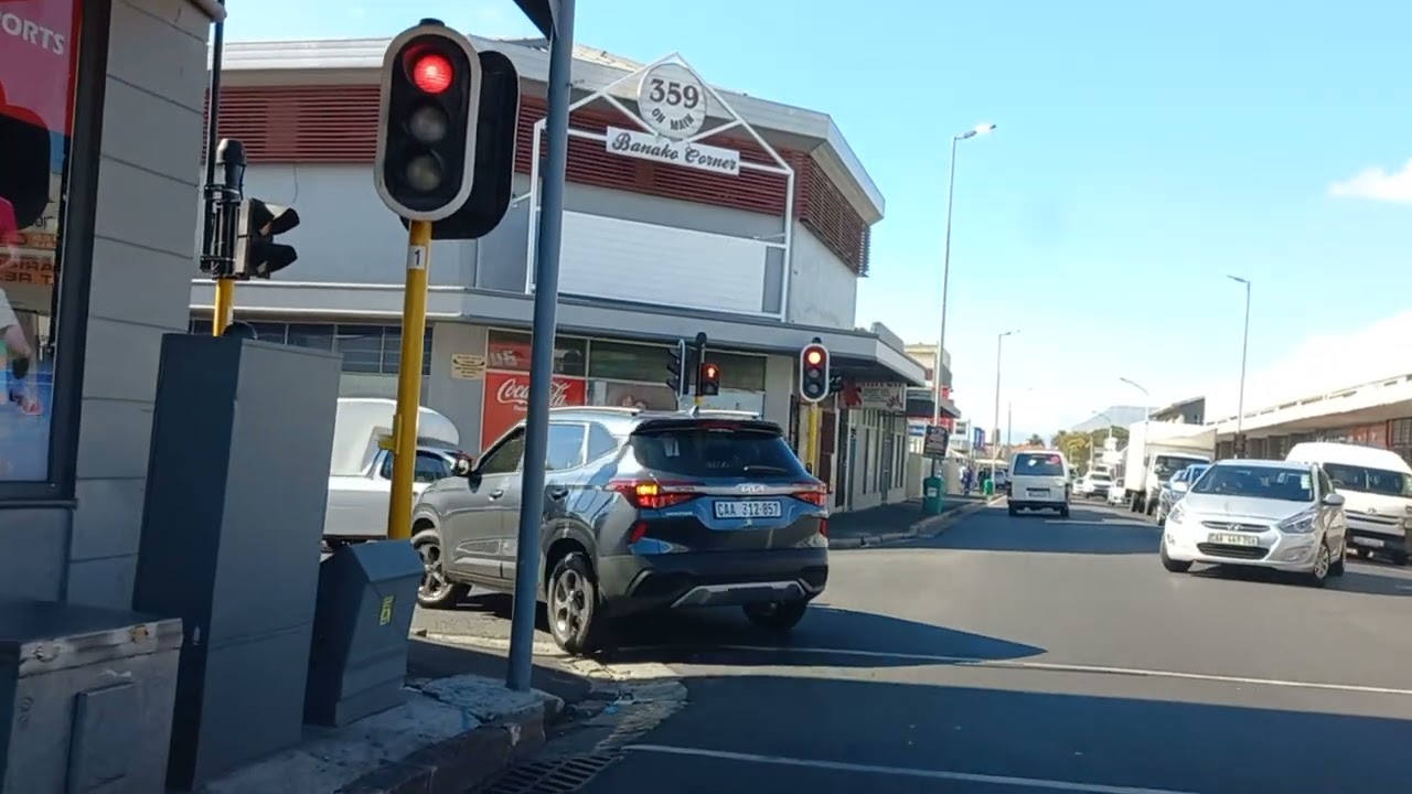 Wynberg one of Cape Town's older suburbs on a January day