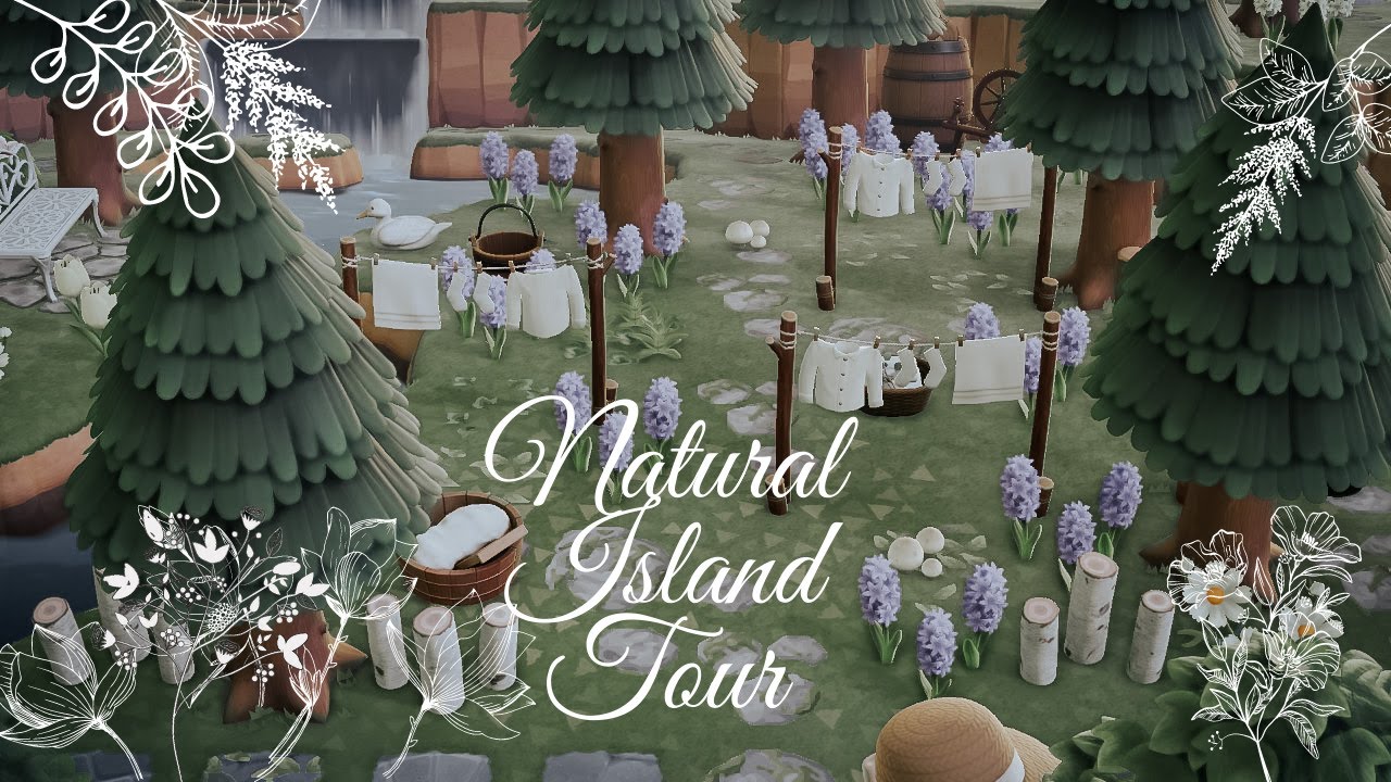 Natural & Overgrown Island Tour | Animal Crossing: New Horizons
