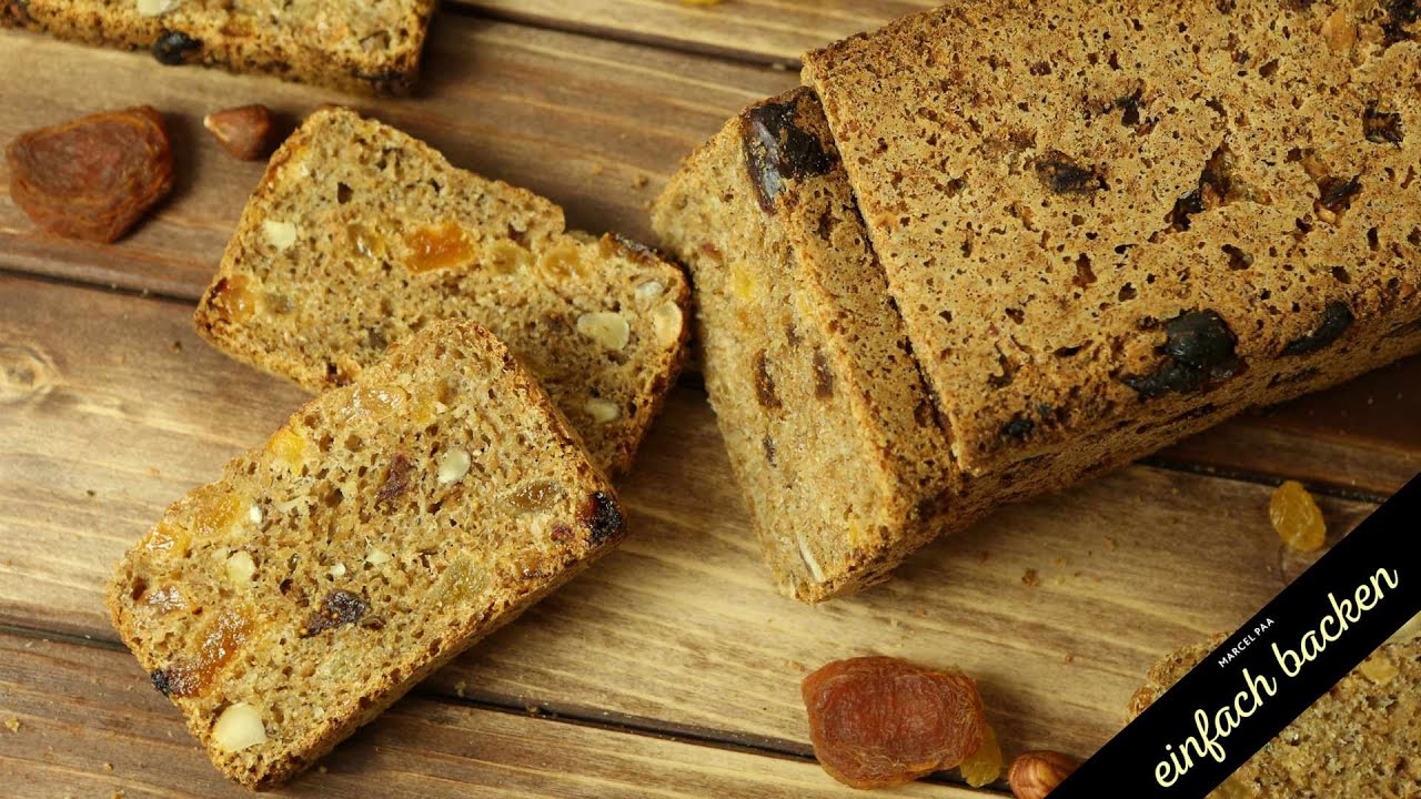 Früchtebrot ganz einfach selber backen