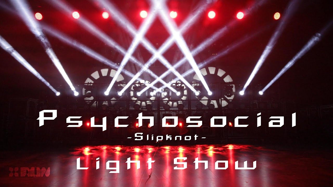 Slipknot - Psycosocial｜Light Show - Live｜GrandMA2