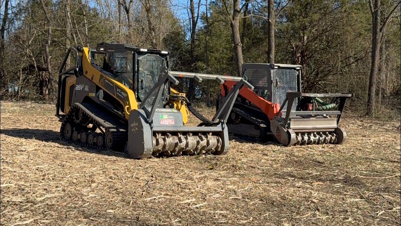 ASV VT 100 FORESTRY w/ LOFTNESS BATTLEAXE 