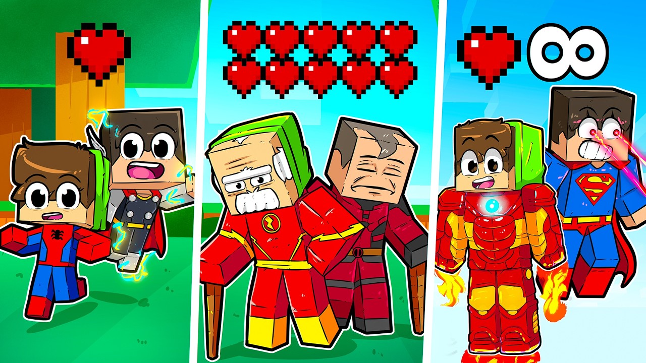 Какой СУПЕРГЕРОЙ БЕССМЕРТЕН в Minecraft?
