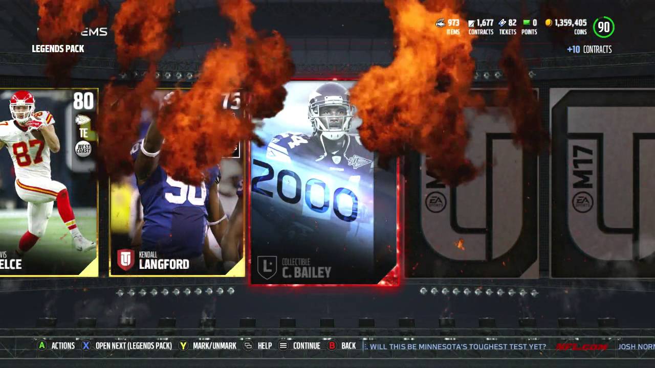 Gauntlet Master! TONS OF PACKS! 89 Julius Peppers! Madden 17 Ultimate Team