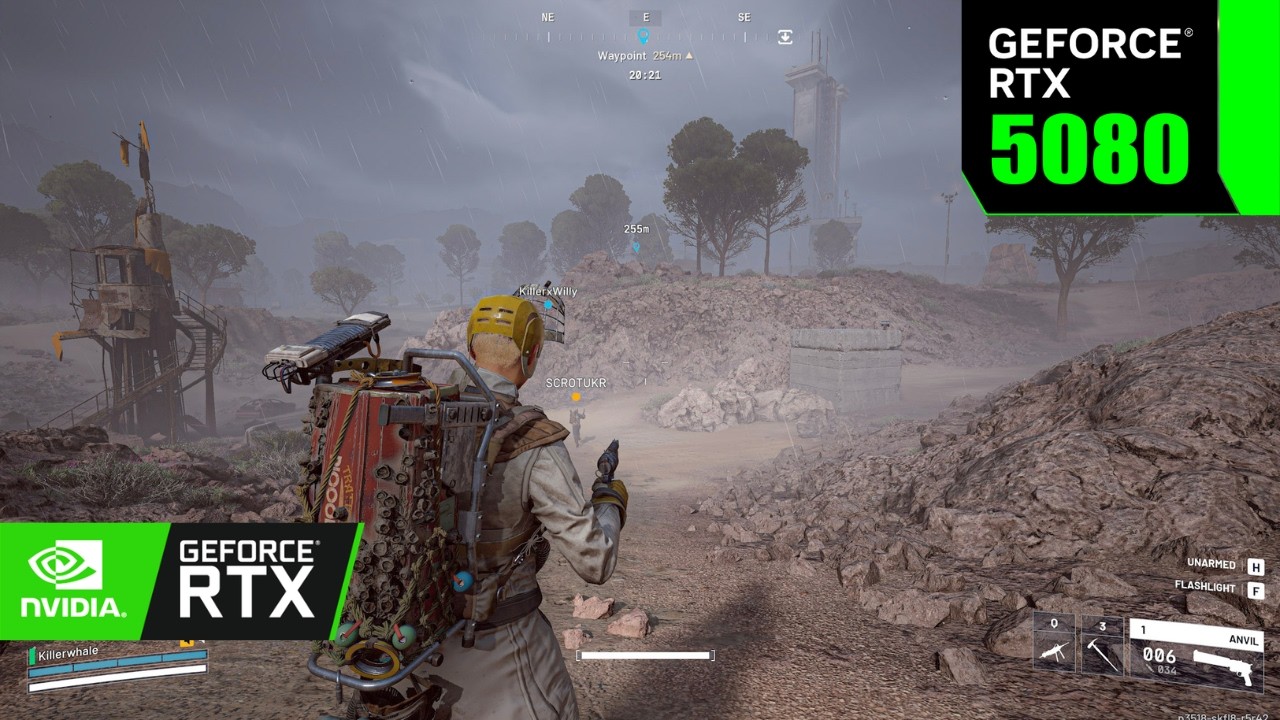 RTX 5080 | ARC RAIDERS SPACEPORT| ULTRA GRAPHICS 4K 32 GB