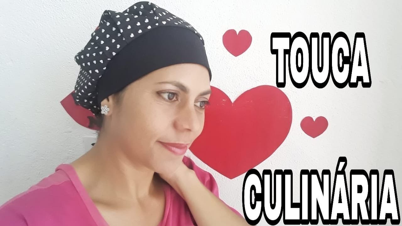 Touca culinária /cirúrgica(com molde)