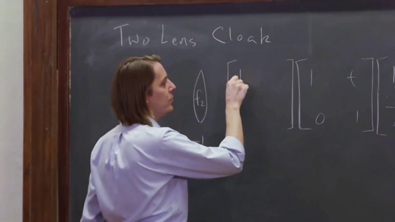PHYS 201 | Matrix Methods 7 - A Two-Lens Cloak