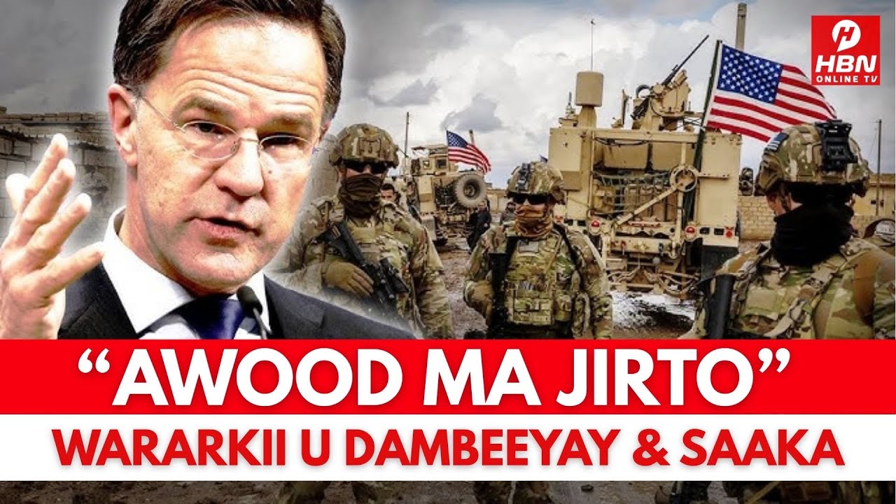 WARARKII U DAMBEEYAY CAALAMKA: MUSIIBO KA TAAGAN MAREYKANKA +NATO + IIRAAN + TRUMP + XMSS