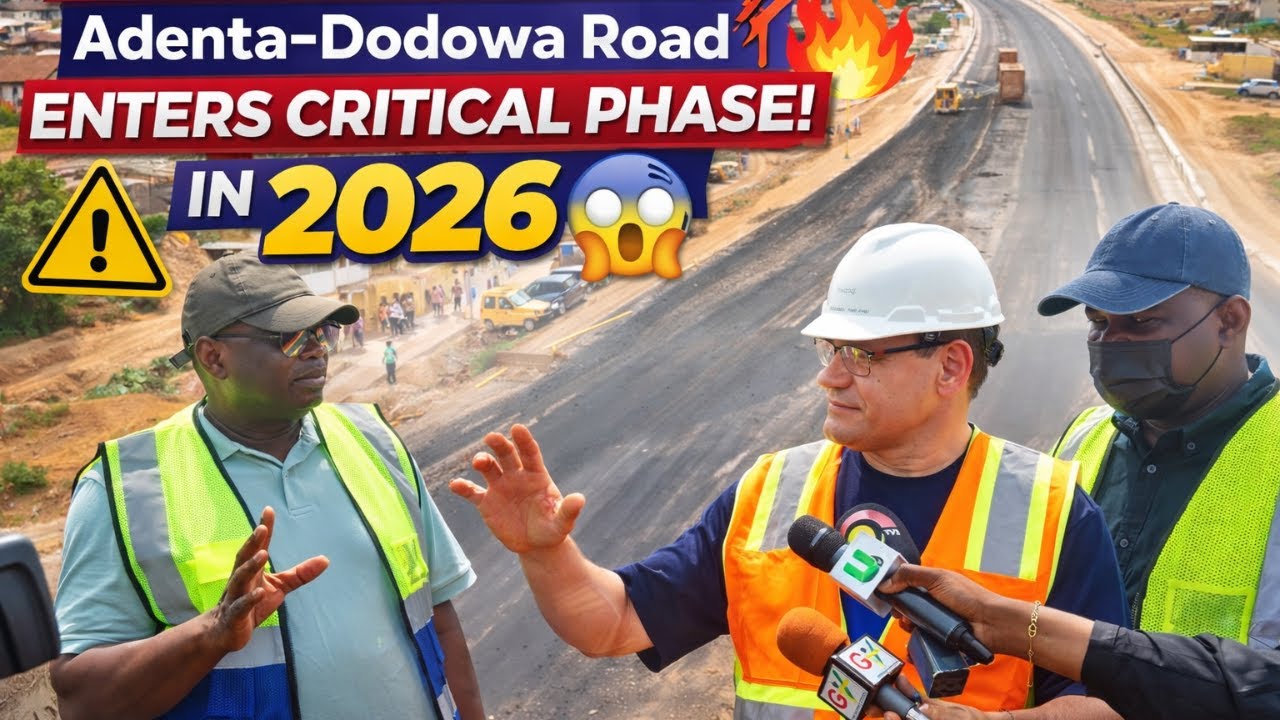 New Adenta - Dodowa Road Construction Enters Critical Phase in 2026.