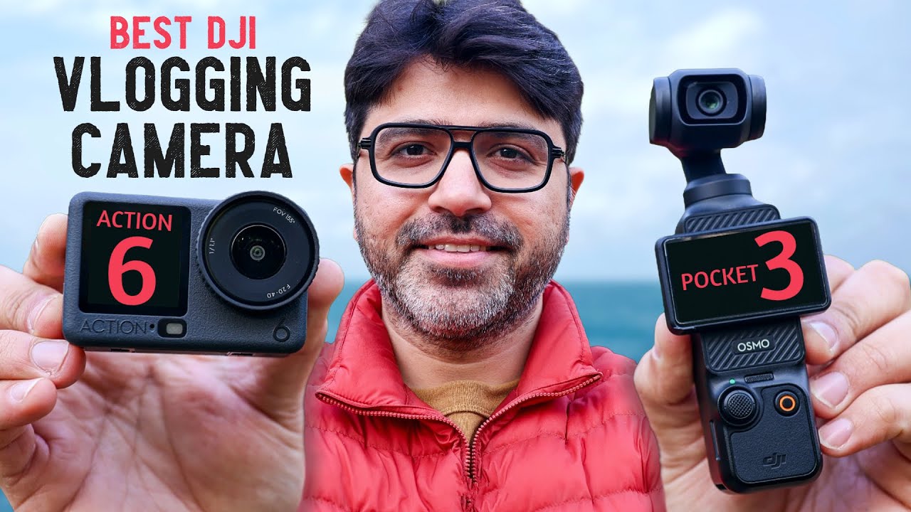 Best Vlogging Camera for Daytime | DJI Osmo Action 6 vs DJI Pocket 3