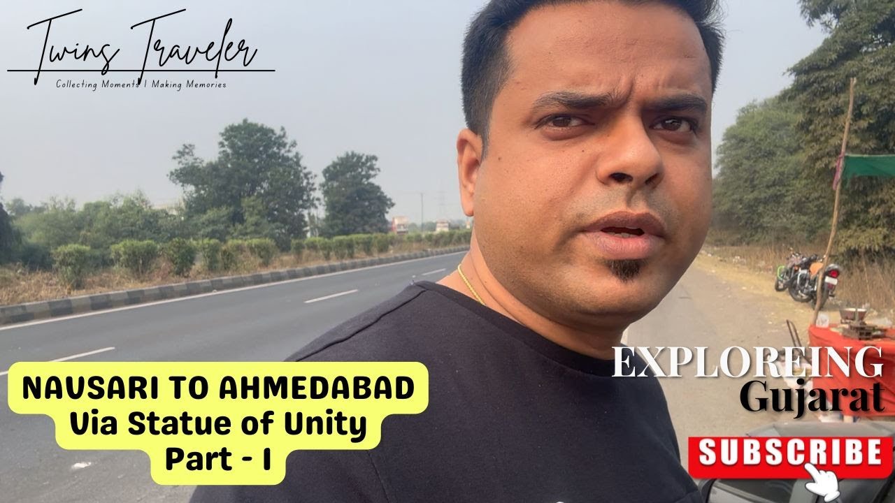 Day 3 (Part 1): Navasari to Ahmedabad via Statue Of Unity | Exploring Gujarat | Road Trip | Alcazar