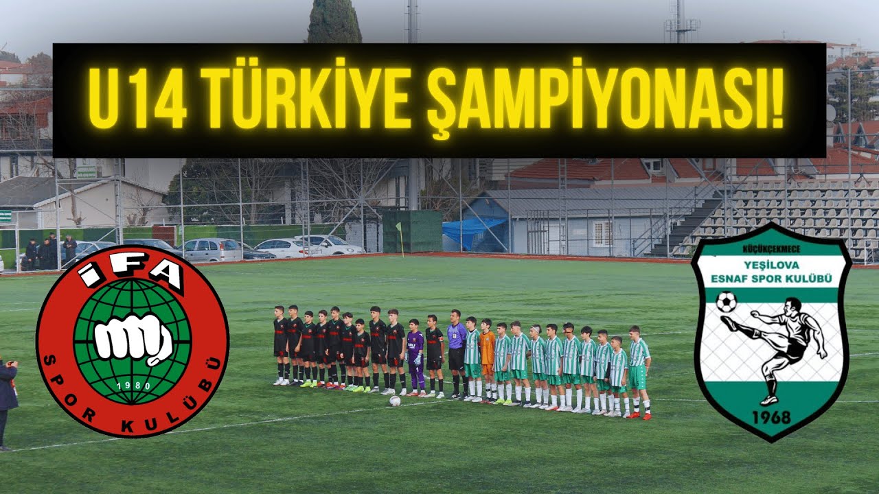 U14 TÜRKİYE ŞAMPİYONASI'NDA HEYECAN DORUKTA! İfa - Küçükçekmece Yeşilova Esnaf | Maç Özeti