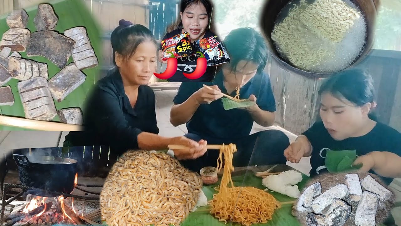 Nrog peb noj mij kaus lim nrog tawv twm ua ke os qab tshaj plaws li nawb 😋😋🌶