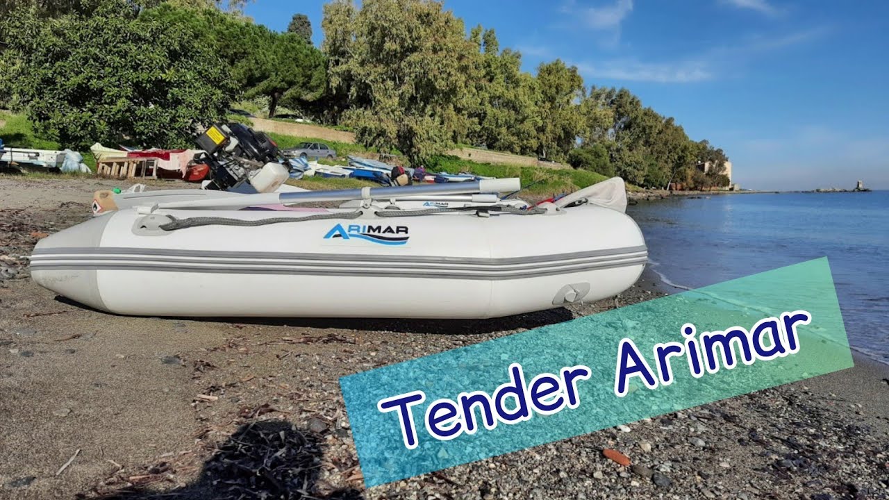 Tender Arimar 240 con pagliolato in alluminio e chiglia a V ottimo per pescare !