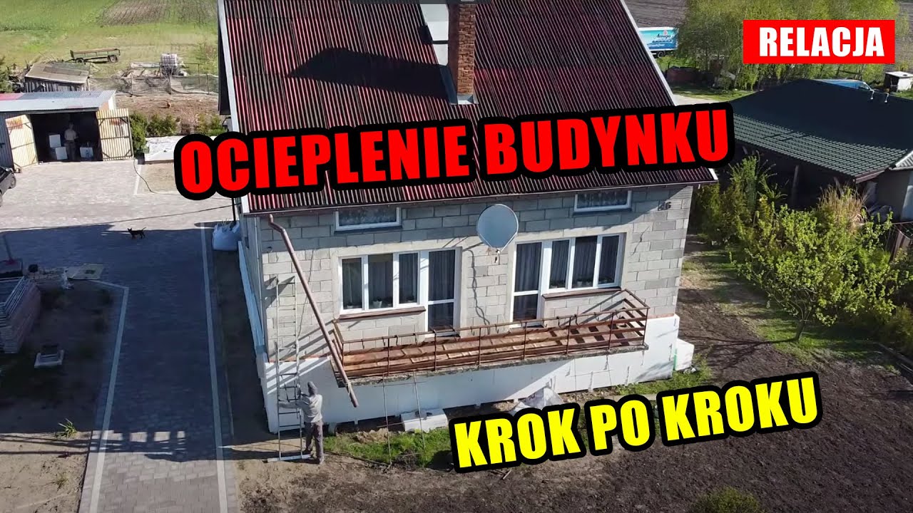 Jak ocieplić budynek? Ocieplenie ścian krok po kroku. Izolacja elewacja, Ocieplenie domu. cz.1