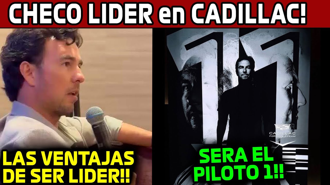 CHECO LIDER INDISCUTIBLE en CADILLAC!! "TODAS LAS VENTAJAS DE SER PILOTO 1" GP QATAR F1 PREVIA